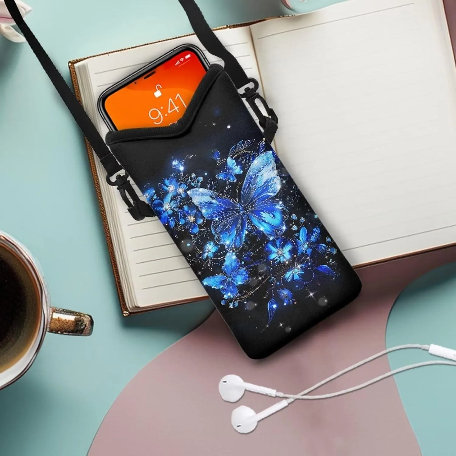 Cross Body Cell Phone Purse for Women Ladies Crossbody Phone Bag Travel Bags Fanny Pack Purses for Shopping Dating