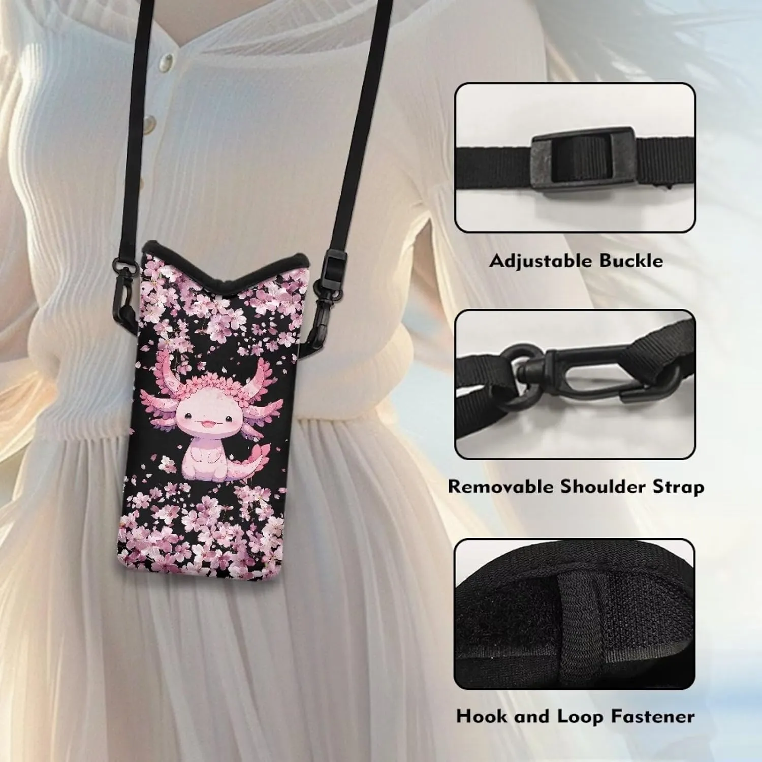Cross Body Cell Phone Purse for Women Ladies Crossbody Phone Bag Travel Bags Fanny Pack Purses for Shopping Dating