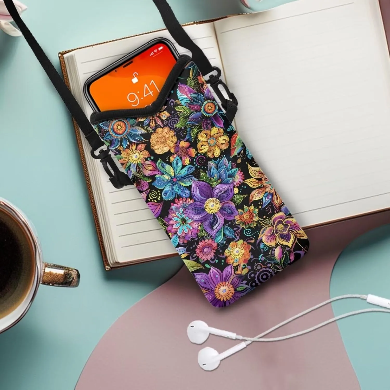 Cross Body Cell Phone Purse for Women Ladies Crossbody Phone Bag Travel Bags Fanny Pack Purses for Shopping Dating
