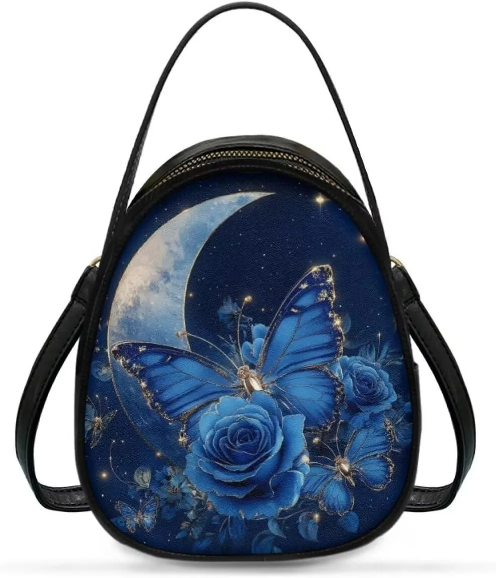 FOR U DESIGNS Mini Crossbody Bags for Women Cute Shoulder Handbag with Zipper Leather Satchel Purse for Work Travel