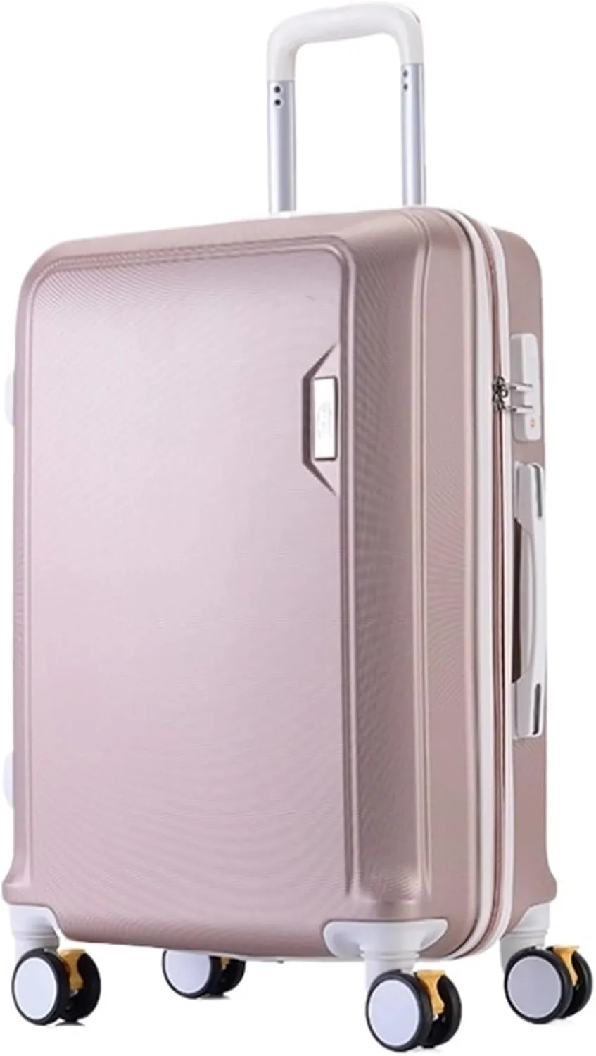 IRYZE Lightweight Suitcase Lightweight Hardside Suitcase With Spinner Wheels, Carry-On Checked In Luggage Suitcase Carry on Luggage (Color : A, Size : 26in)