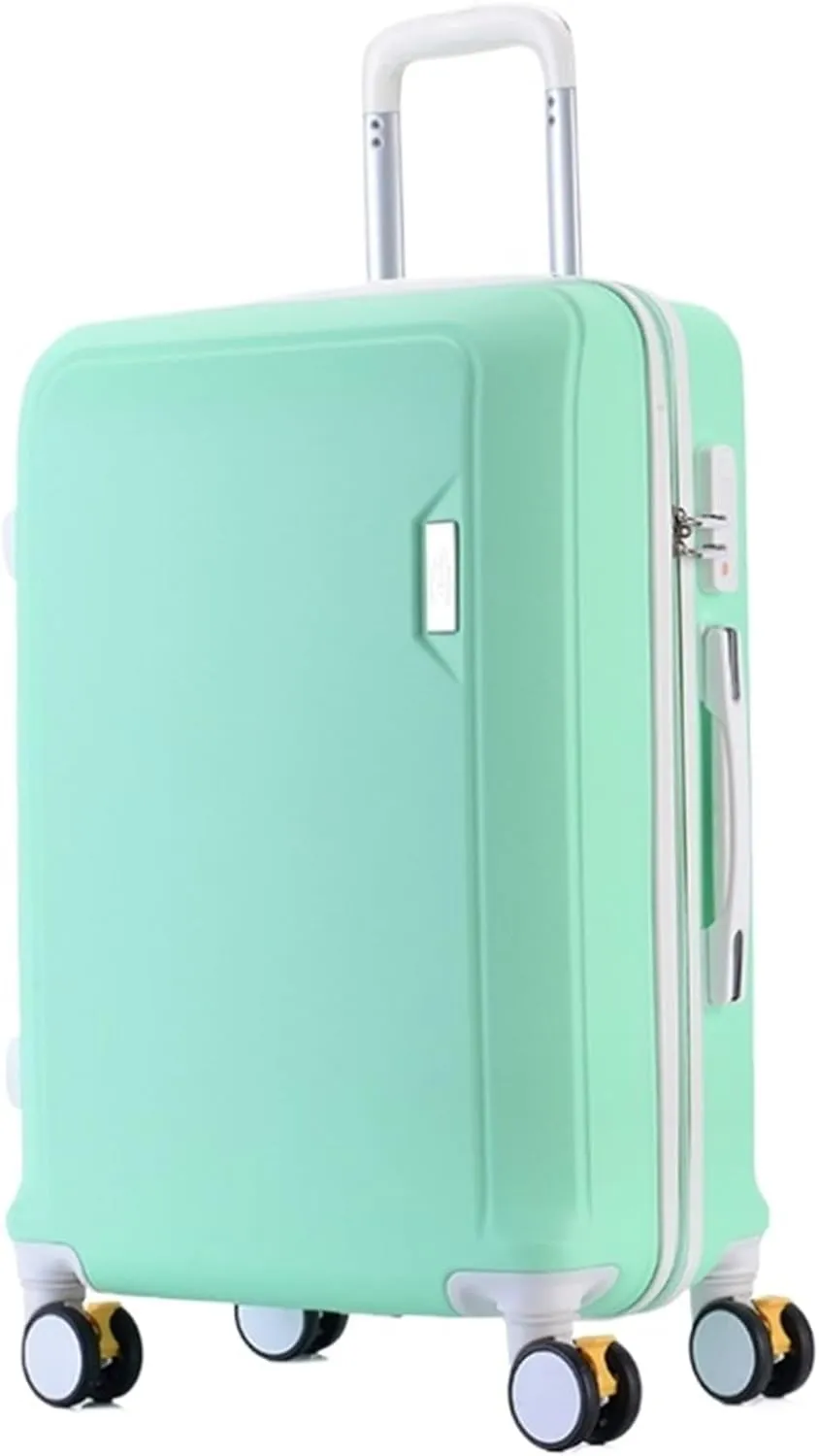 IRYZE Lightweight Suitcase Lightweight Hardside Suitcase With Spinner Wheels, Carry-On Checked In Luggage Suitcase Carry on Luggage (Color : D, Size : 26in)