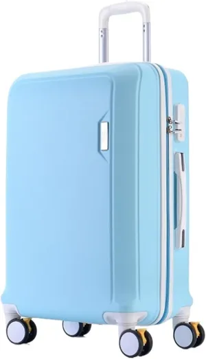 IRYZE Lightweight Suitcase Lightweight Hardside Suitcase With Spinner Wheels, Carry-On Checked In Luggage Suitcase Carry on Luggage (Color : E, Size : 26in)