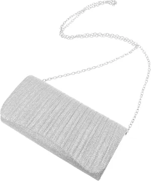 Ladies Bag Crossbody Wedding Clutch Purses Evening Clutch Handbag Polyester Material Fashionable Shoulder Bag