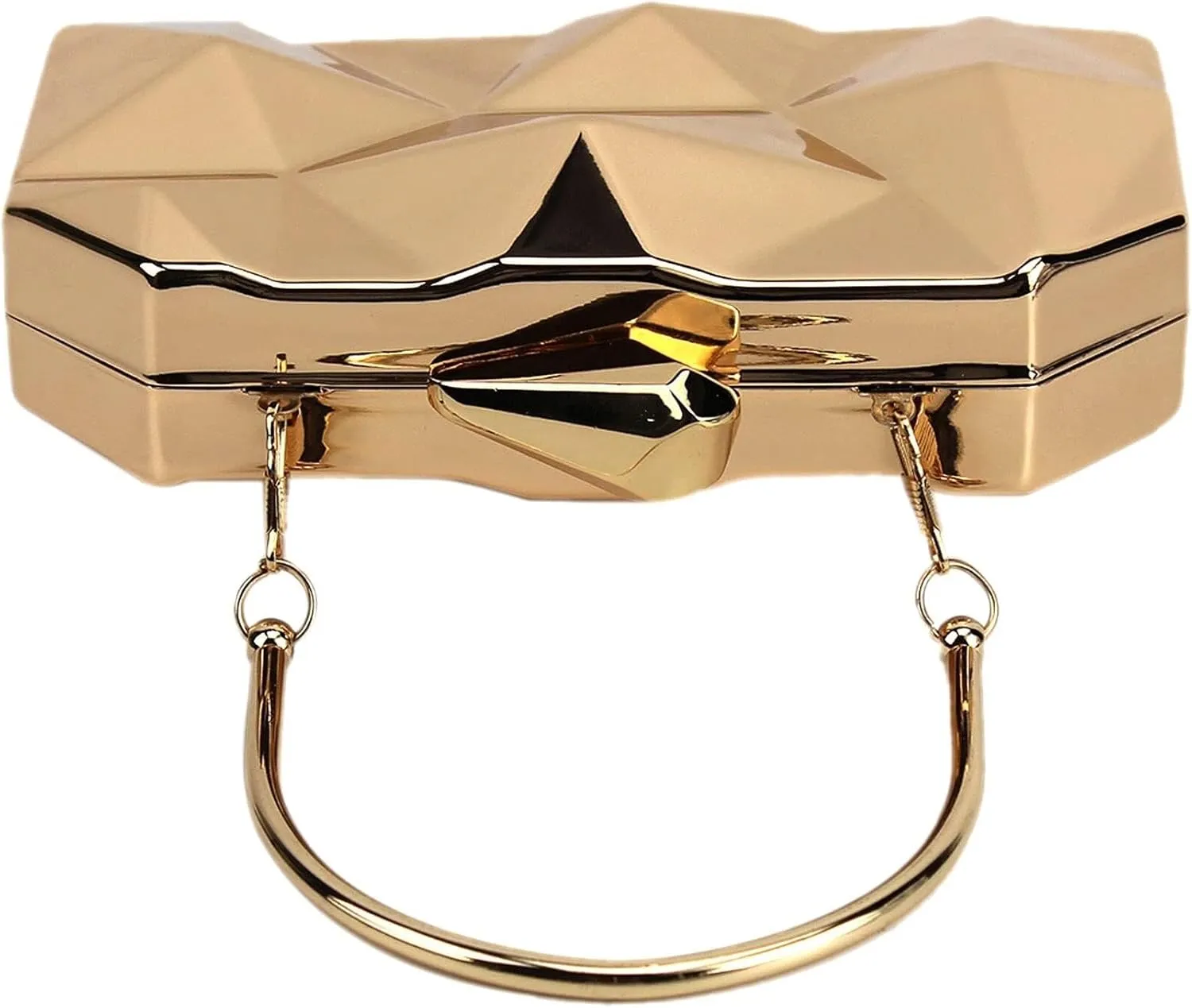 Mini Chain Shoulder Bags for Women Crossbody Bag Purse Women Metal Box Clutch Diamond Evening Handbag