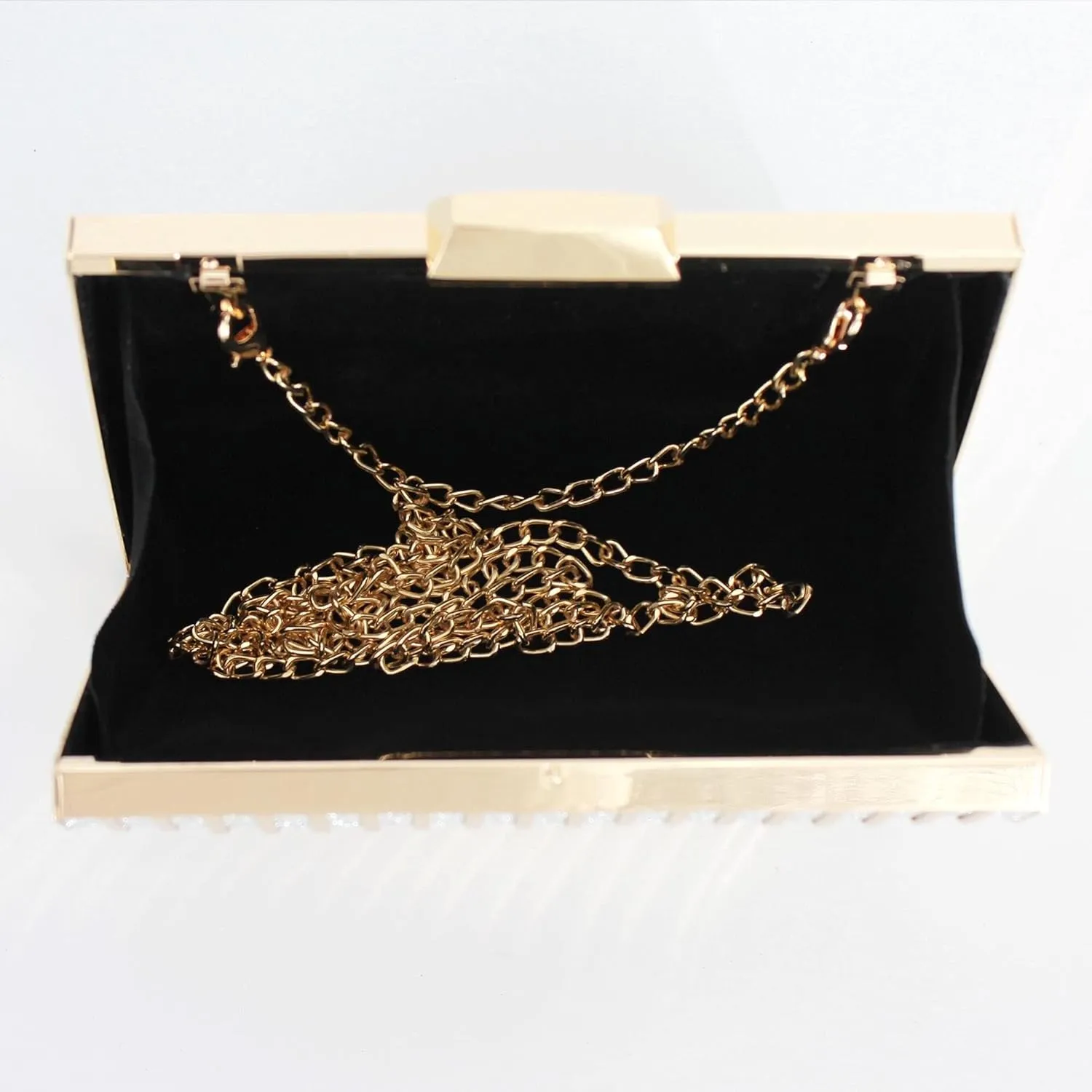 Mini Chain Shoulder Bags for Women Crossbody Bag Purse Women Metal Box Clutch Diamond Evening Handbag