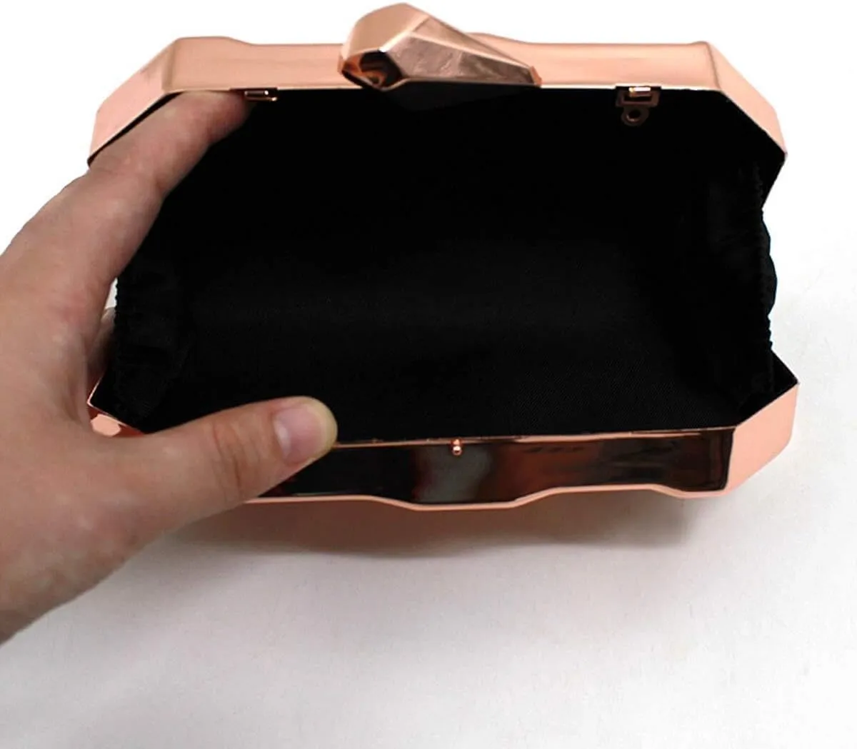 Mini Chain Shoulder Bags for Women Crossbody Bag Purse Women Metal Box Clutch Diamond Evening Handbag
