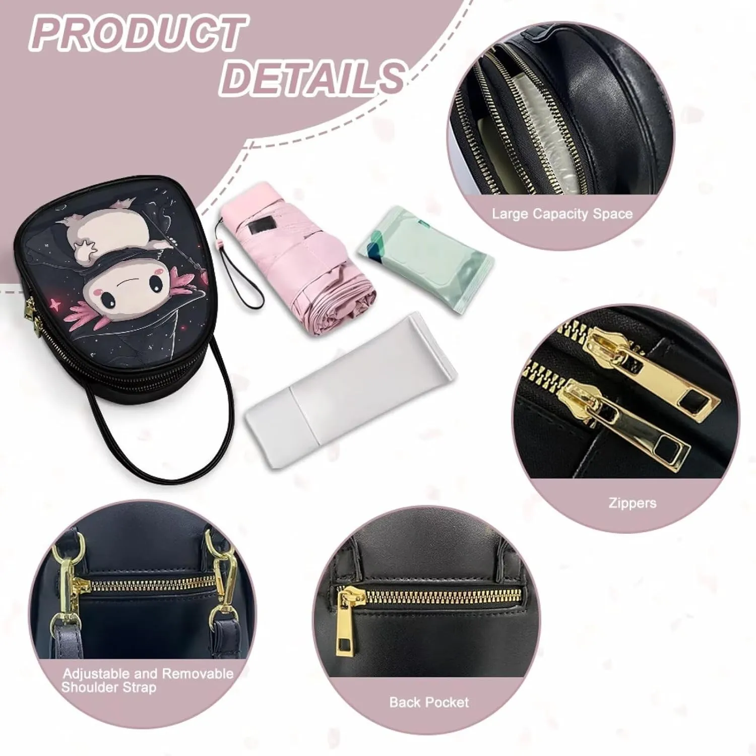 Mini Crossbody Bags with Adjustable Strap for Women Travel Outdoor