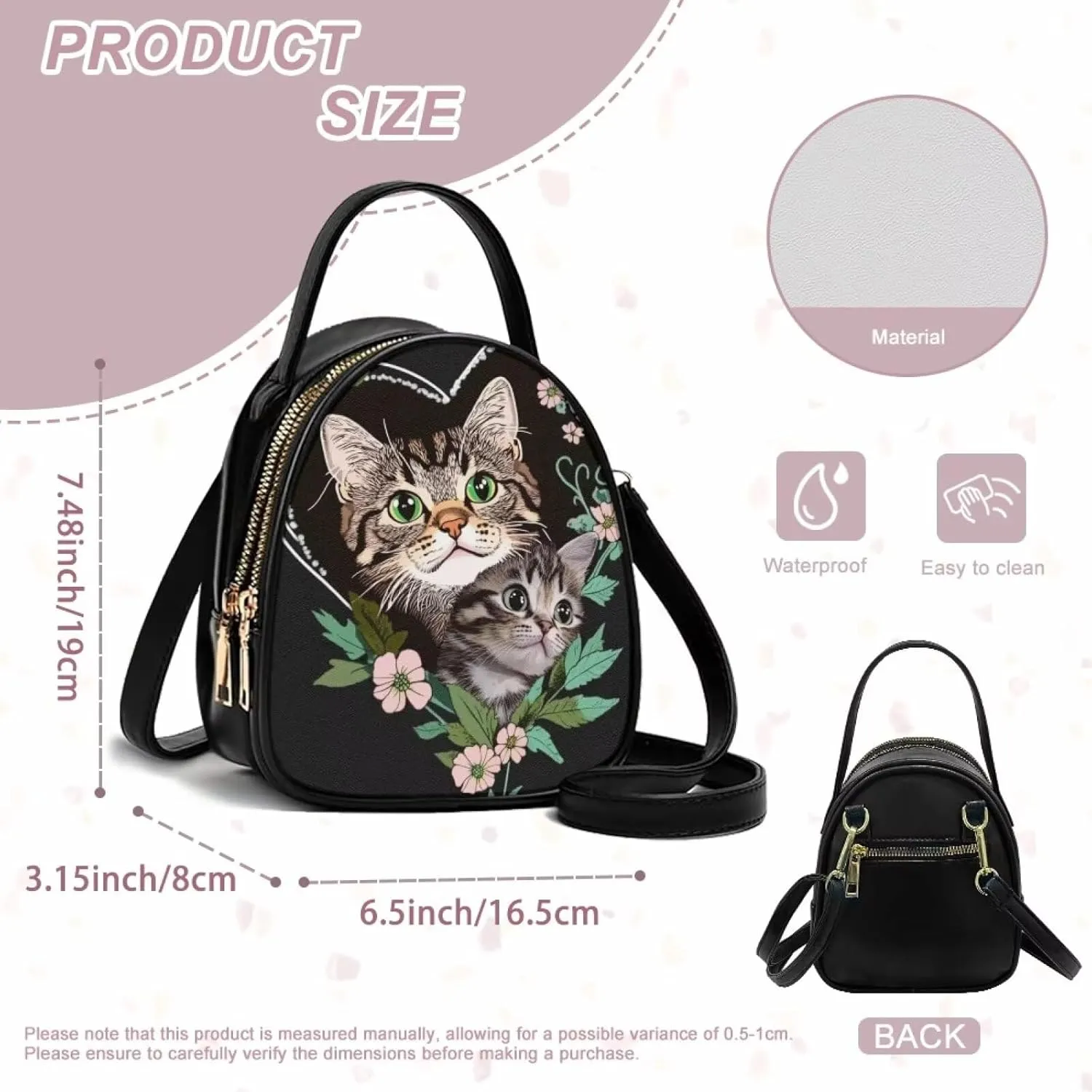 Mini Crossbody Bags with Adjustable Strap for Women Travel Outdoor