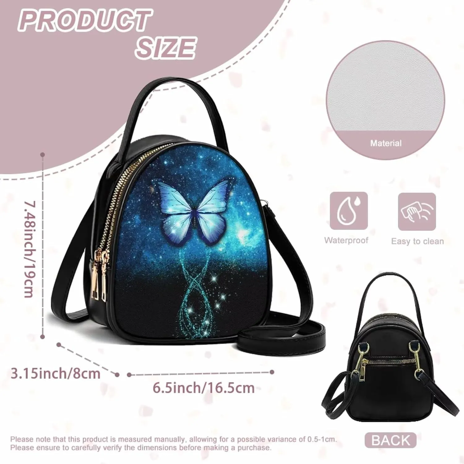 Mini Crossbody Bags with Adjustable Strap for Women Travel Outdoor
