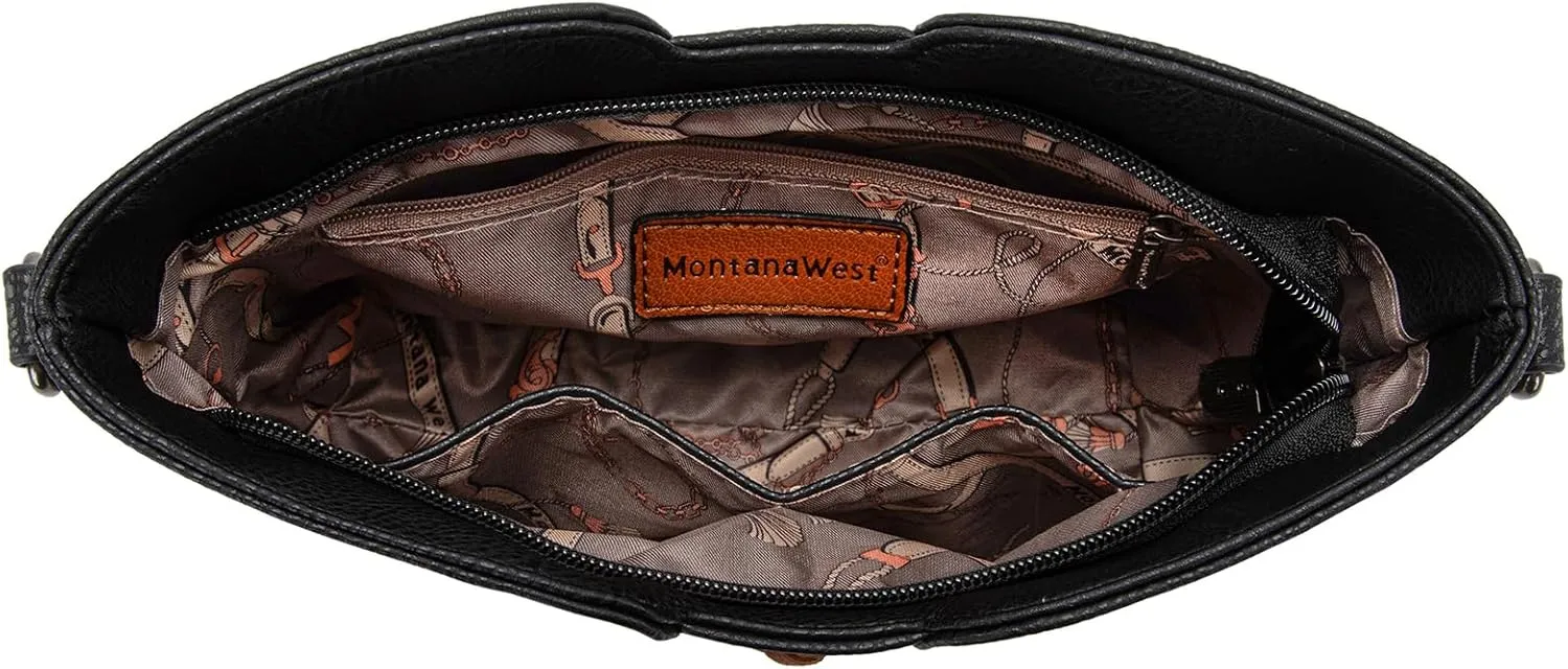 Montana West MINI Crossbody Bags for Women Cross Body Purses Shoulder Handbags with Wide Guitar Strap