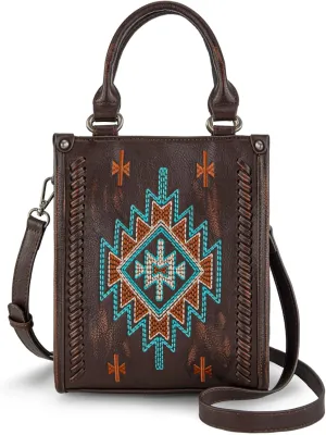 Montana West Western Women's Crossbody Handbag Ladies Small Crossbody Bags for Women Designer Top Handle Handbags