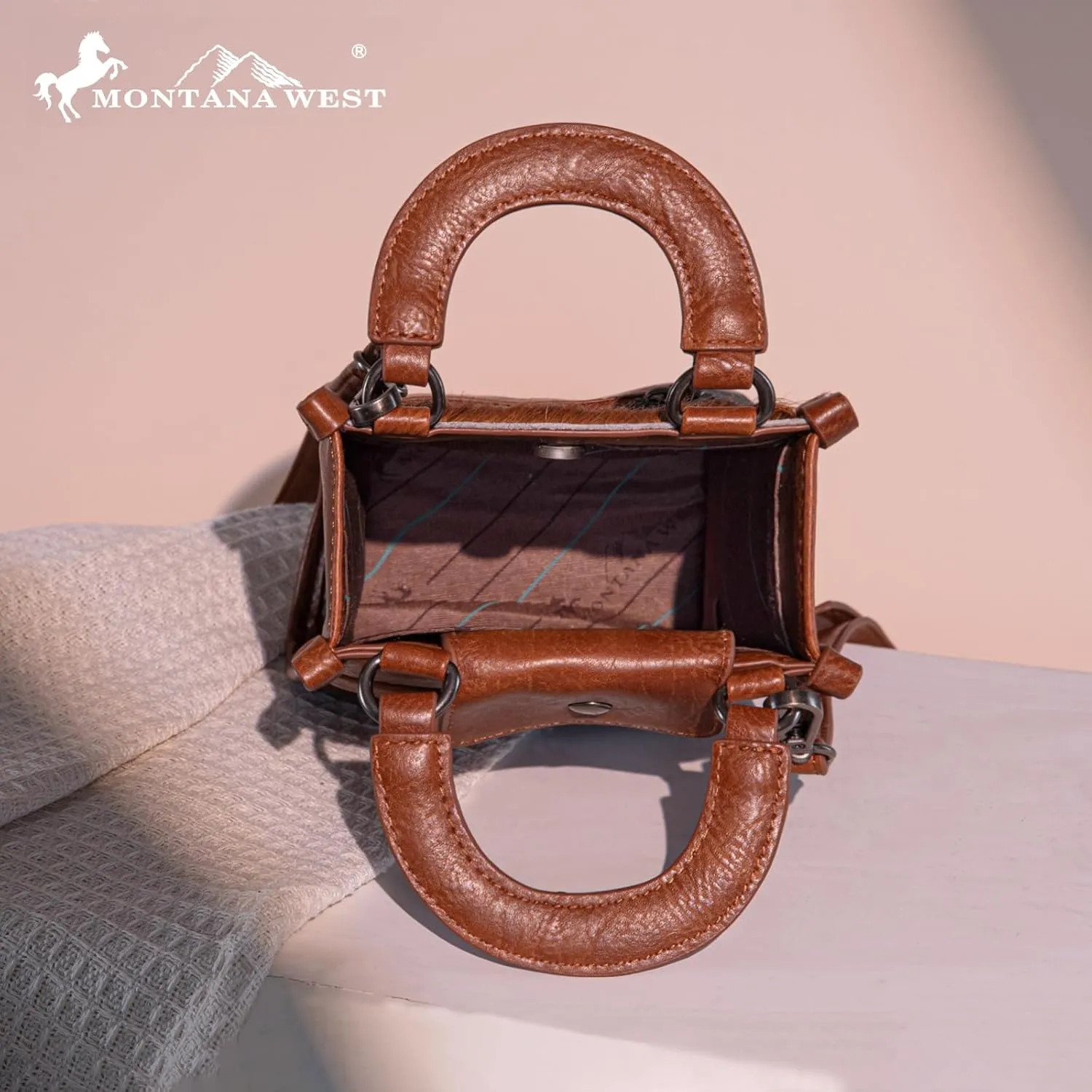 Montana West Western Women's Crossbody Handbag Ladies Small Crossbody Bags for Women Designer Top Handle Handbags