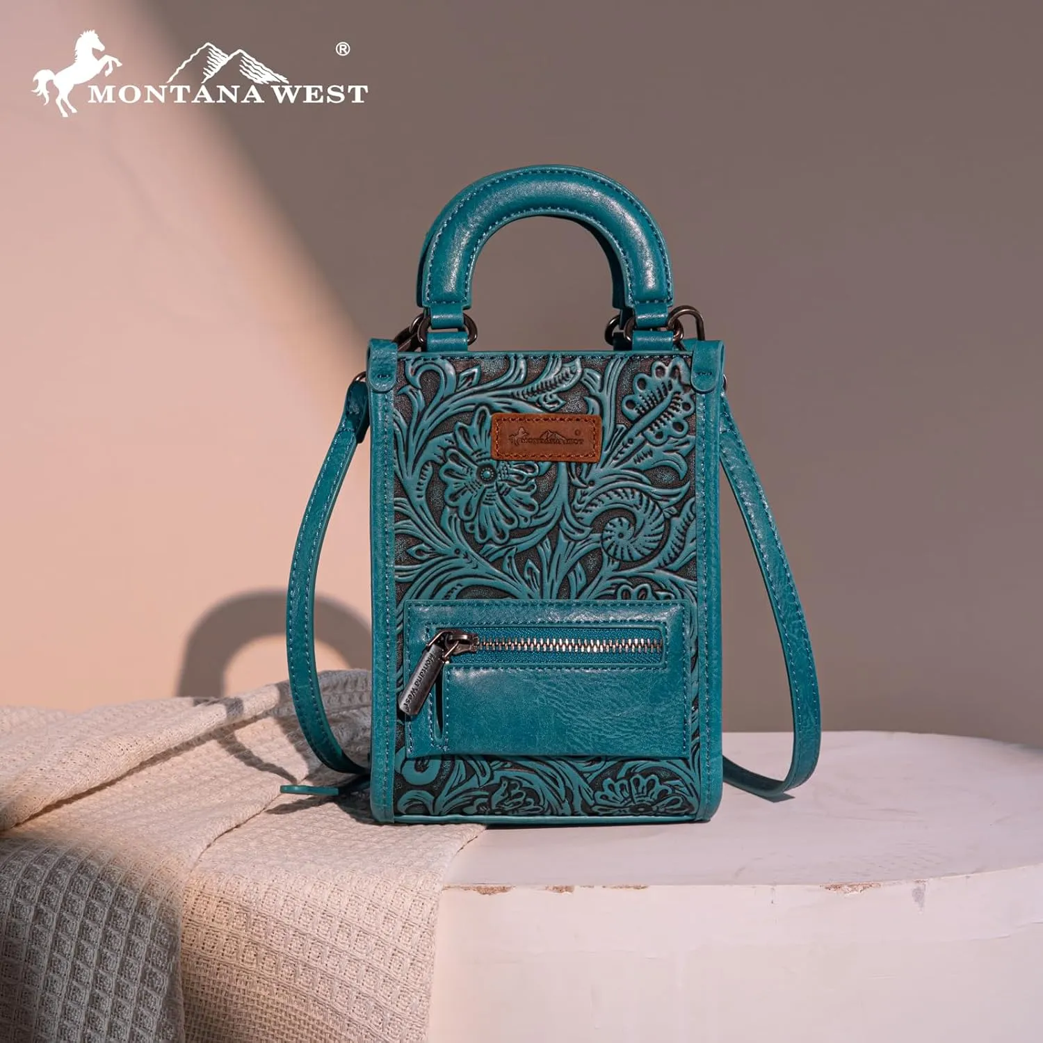Montana West Western Women's Crossbody Handbag Ladies Small Crossbody Bags for Women Designer Top Handle Handbags