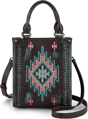 Montana West Western Women's Crossbody Handbag Ladies Small Crossbody Bags for Women Designer Top Handle Handbags
