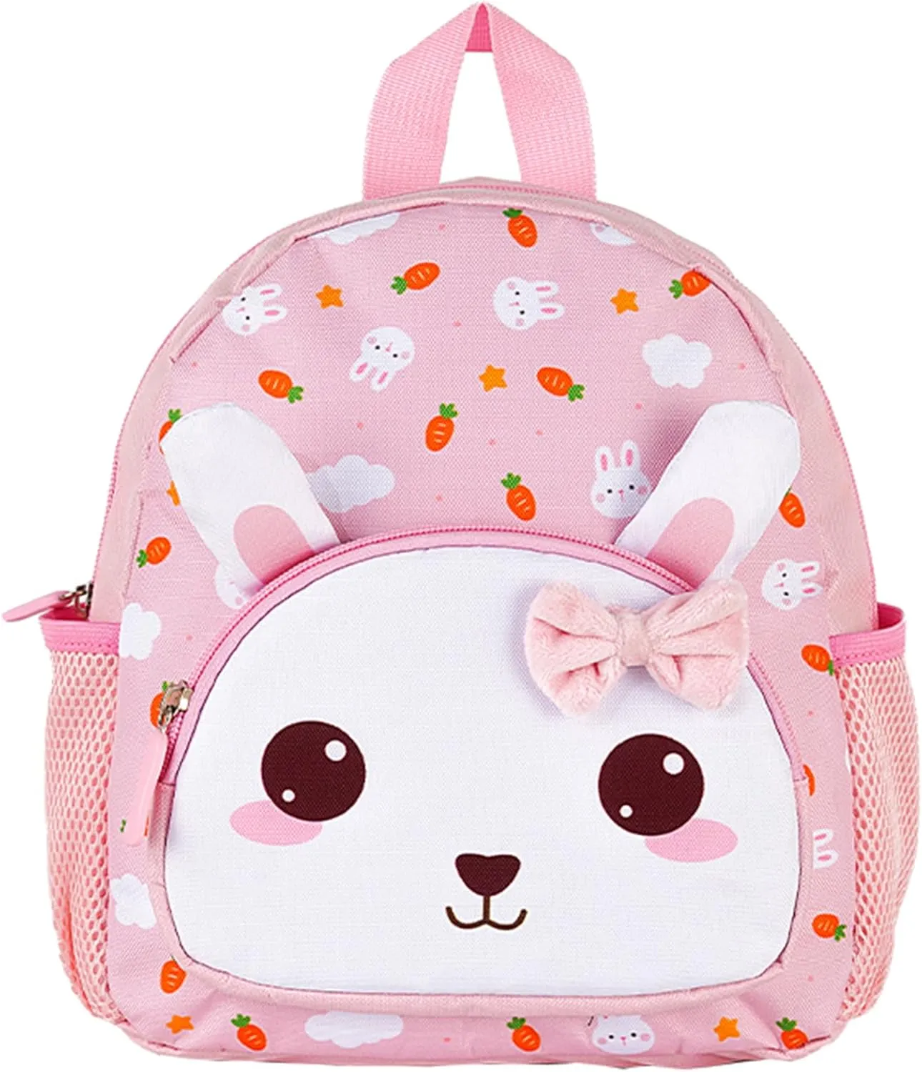 mygreen Kids Backpack for School Girls Toddlers Girls 2-4 Cute Lightweight Bookbag Preschool Kindergarten Primary Daycare School Travel Gifts Bags Pink Bunny