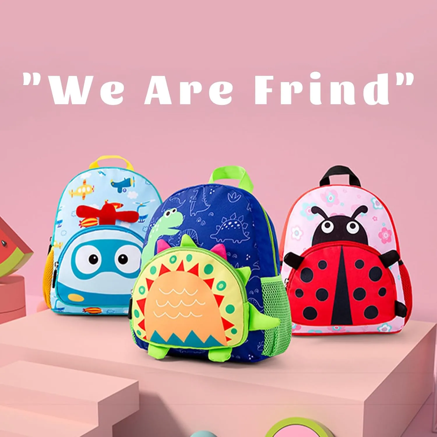 mygreen Preschool Backpack for Toddler Boys 2-4, Mini Backpack for School & Travel, Small Kids Child Backpacks, Kindergarten Daycare Cute Baby Bag Light Blue Airplane