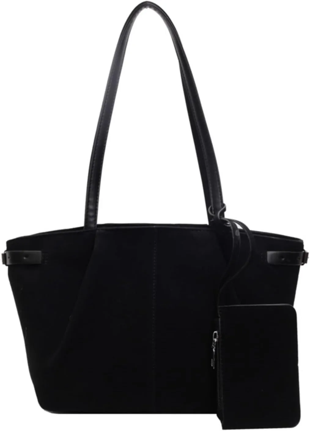 Retro large-capacity tote bag women's going out portable commuter bag student class shoulder bag