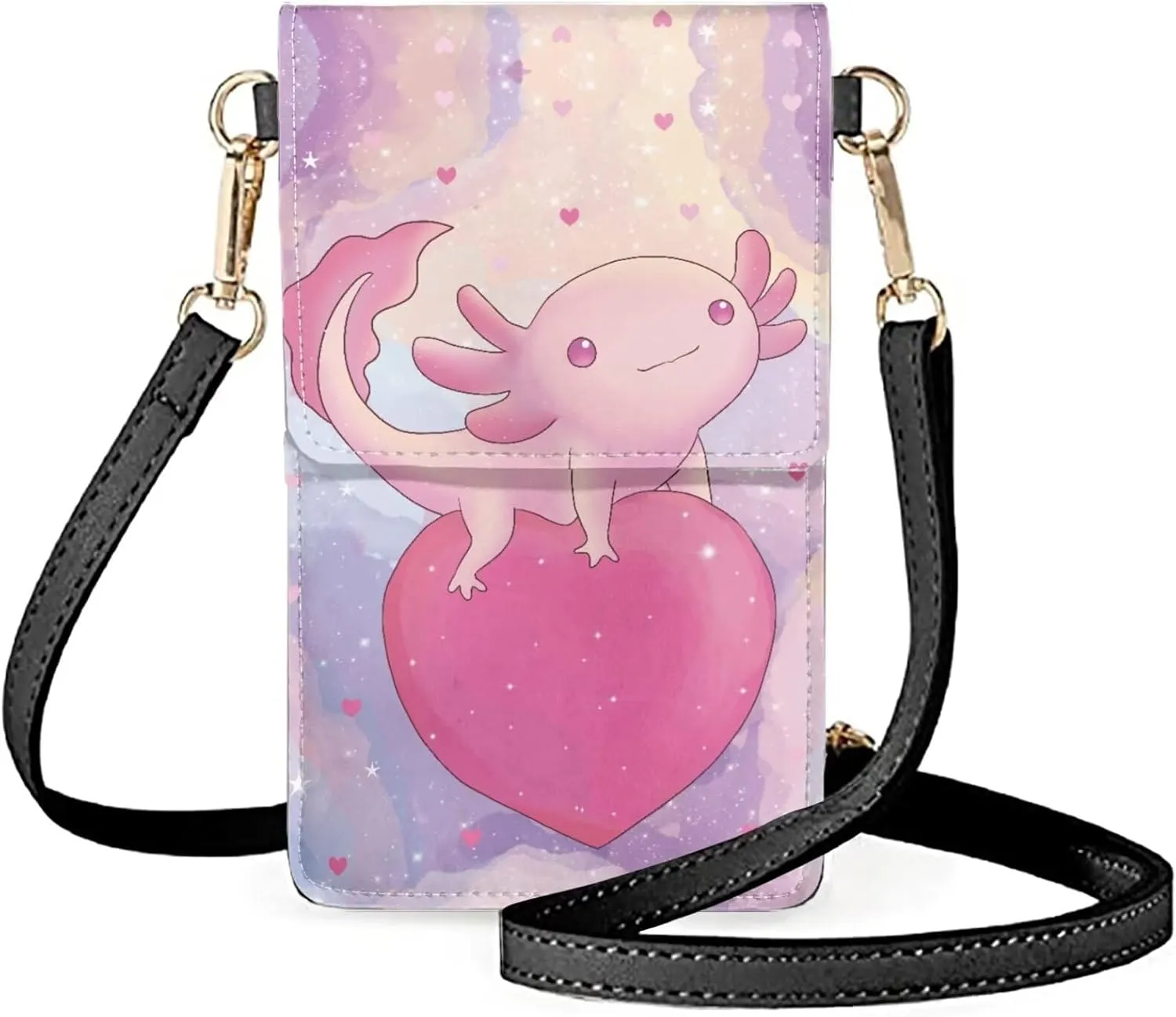 Small Leather Crossbody Bags for Women Cell Phone Purse Wallet Leather Shoulder Handbags With Shoulder Strap