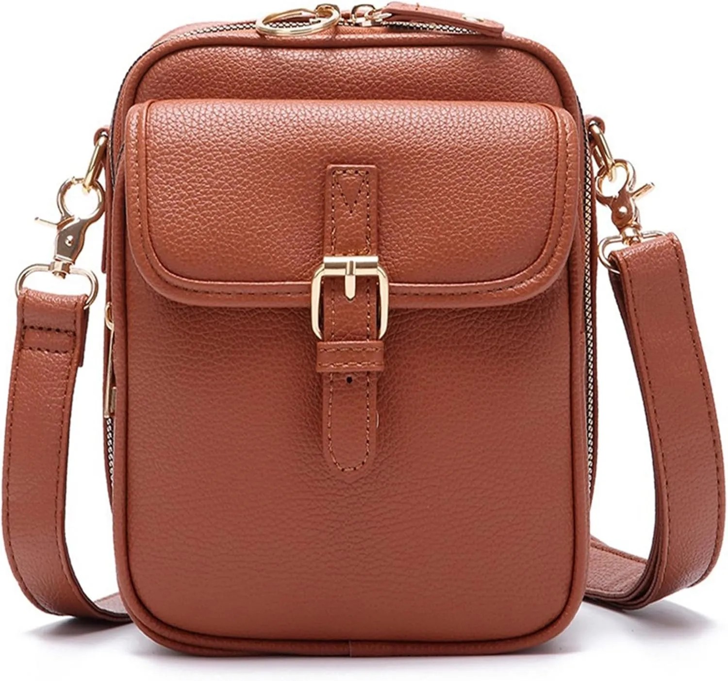 Successivei Crossbody Leather Bag, Collaboraten1 Crossbody Leather BagVintage Double Layer Large Capacity Mini Crossbody Bags