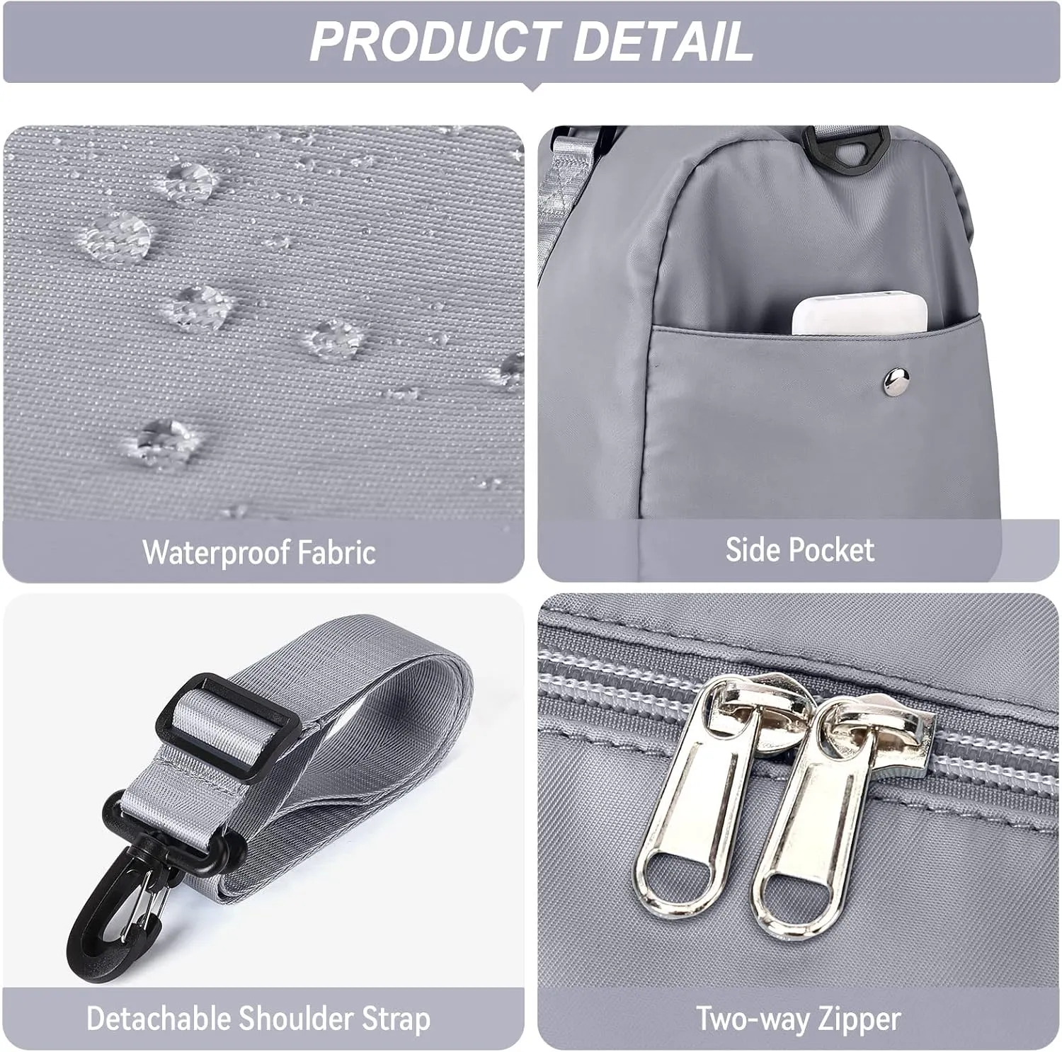 Weekender Duffel Bags for Women Men, Travel Totes Bag for Airplane, Cute Sports Gym Dance Bag Overnight Luggage Bag with Wet Pocket Shoe Compartment, Carry On Hospital for Labor and Delivery