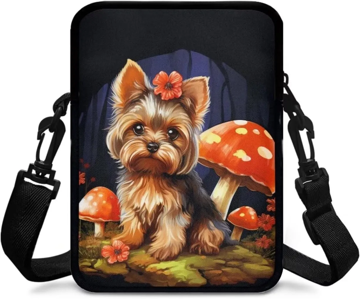 WELLFLYHOM Small Crossbody Bag for Men Women Phone Purse Over Shoulder Handbag Messenger Pouch