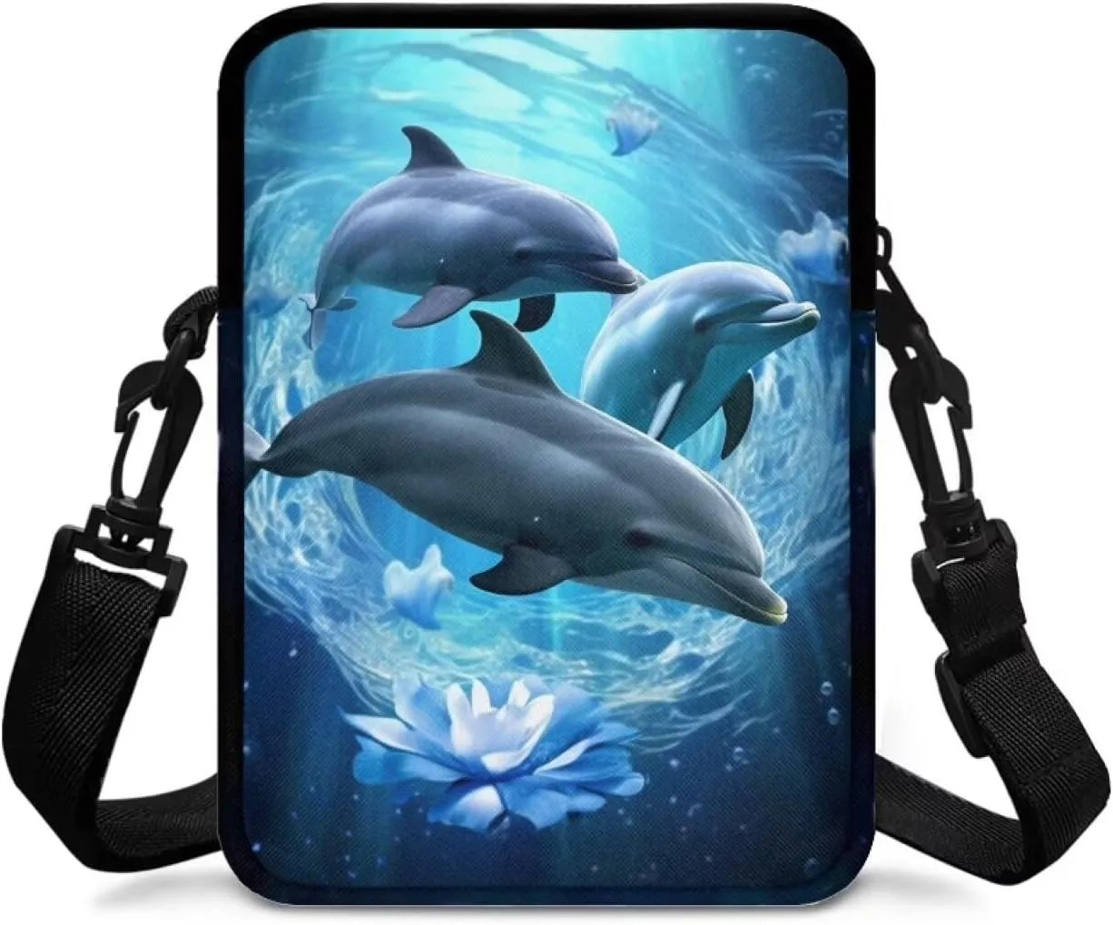 WELLFLYHOM Small Crossbody Bag for Men Women Phone Purse Over Shoulder Handbag Messenger Pouch